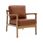 Wahson office chairs - fauteuil salon confortable fauteuil scandinave en bois fauteuil loisir moderne ...