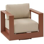 Fauteuil de salon de jardin allure acajou - hesp�ride