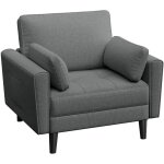 Fauteuil de salon moderne avec accoudoir et poches fauteuil relax avec coussins pied bois fauteuil chambre ... Fauteuil de salon moderne avec accoudoir et poches fauteuil relax avec coussins pied bois fauteuil chambre ...