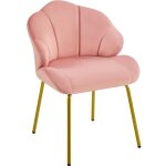 Fauteuil de salon moderne design coquillage chaise de chambre � coucher confortable rembourr� ergonomique ...