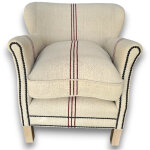 Fauteuil vieux sac � farine turner 70x73x68cm