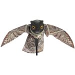 Faux leurres de hibou, pour effrayer les oiseaux des jardins et des patios, hibou prowler avec �pouvantail ...