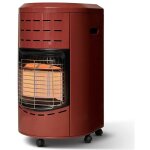 Chauffage d'appoint gaz calgary rouge brique - intrieur - brleur cramique infrarouge - 3 puissances ...
