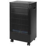 Favex - chauffage d'appoint  gaz rudna blue flame - intrieur - brleur inox infrableu - 3 puissances ...