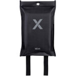 Fb 120 couverture anti feu smd silicone noir 120x120 cm