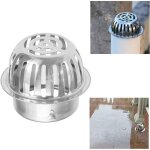 Fdc - crapaudines pour gouttire - protection gouttiere feuilles - grille anti - feuilles en acier inoxydable ...