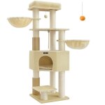 Feandrea - arbre à chat grand et stable avec tapis chaud, auto - toiletteurs, poteaux à griffer, niche, ... Feandrea - arbre à chat grand et stable avec tapis chaud, auto - toiletteurs, poteaux à griffer, niche, ...