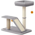 Feandrea - griffoir pour chat avec lit, griffoir multifonctionnel avec rampe de grattage pivotante, perchoir, ... Feandrea - griffoir pour chat avec lit, griffoir multifonctionnel avec rampe de grattage pivotante, perchoir, ...