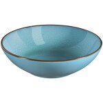 Feeling turquoise - assiette salade et ptes 18 cm (lot de 6)