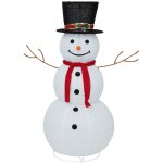 F��ric lights and christmas - d�co lumineuse bonhomme de neige 100 led blanc h 120 cm - feeric christmas ...