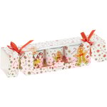 Fric lights and christmas - set de 3 bougies parfumes dans photophore en verre 135g pain d'pice - ...