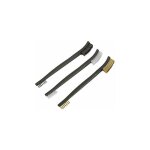 3 pcs kit de brosse de nettoyage, brosses mtalliques nettoyage  double ttes fil d'acier inoxydable ...