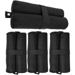 Lot de 4 sacs de lestage pour tonnelle - pour auvent, tente - sacs de lestage pour le sable - pour extrieur ...