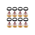 8 pices coupe - moule  gateau en cercle perfor, tarte  anneau de cercle de mousse de forme ronde ...