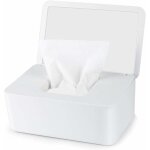 Fei yu - bote de mouchoirs humides, bote  lingette blanc, distributeur de lingettes humides, bote ...