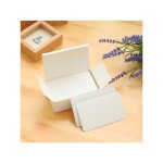 Cartes cratives vierges paisses diy, petites cartes de mots colores, cartes de notes en bote, cartes ...