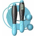 Fei yu - corde à sauter à comptage intelligent, corde à sauter en fil de sport - bleu (corde longue + ... Fei yu - corde à sauter à comptage intelligent, corde à sauter en fil de sport - bleu (corde longue + ...