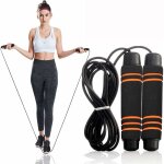 Fei yu - corde  sauter pour fitness, corde  sauter pour l'exercice, corde rglable sans enchevtrement, ...