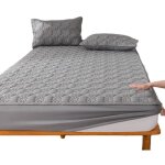 Fei yu - drap de lit imperméable, respirant, matelassé, housse de lit épaisse, protège - matelas Fei yu - drap de lit imperméable, respirant, matelassé, housse de lit épaisse, protège - matelas