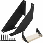 Fei yu - equerre etagere murale, equerre metal de étagère robuste, equerre fer forge pour etageres bricolage ... Fei yu - equerre etagere murale, equerre metal de étagère robuste, equerre fer forge pour etageres bricolage ...