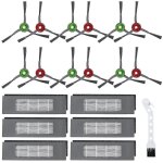 Filtre hepa de rechange pour brosse latrale compatible avec les accessoires d'aspirateur t8aivi t8max ...