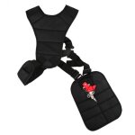 Harnais  double bandoulire rembourr pour dbroussailleuse et coupe - bordures