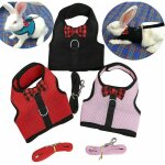 Fei yu - harnais pour petits animaux laisses hamster lapin chat furets cureuil rat gilet vtements