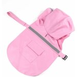 Impermable ajustable pour chien de compagnie (rose s) fei yu