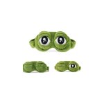 Masque de sommeil pour les yeux en forme de grenouille masque de sommeil amusant en 3d cadeau