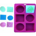 Moules à savon, moules silicône savon 6 cavités, carré moulle savon pour faire de patisserie, gateaux, ... Moules à savon, moules silicône savon 6 cavités, carré moulle savon pour faire de patisserie, gateaux, ...