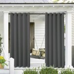 Fei yu - rideaux extrieurs jardin patio gazebo rideau occultant coupe - vent protection uv rsistant ...