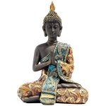 Statue de bouddha thalande sculpture rsine faite  la main bouddhisme hindou feng shui figurine mditation ...