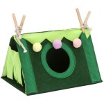 Tente portable pour animaux de compagnie, installation facile, tente de cachette durable pour cochon ...