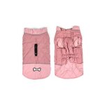 Veste impermable pour chien (rose m) fei yu