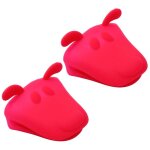 Feiyue - lot de 2 gants de cuisine en silicone antidérapants et résistants à la chaleur, en forme d'animal, ... Feiyue - lot de 2 gants de cuisine en silicone antidérapants et résistants à la chaleur, en forme d'animal, ...
