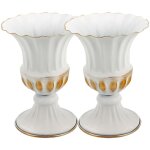 Lot de 2 pots de fleurs décoratifs pour cimetière, urne, vase à fleurs en fer, vase commémoratif exquis ... Lot de 2 pots de fleurs décoratifs pour cimetière, urne, vase à fleurs en fer, vase commémoratif exquis ...