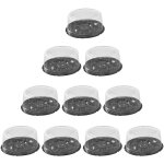 Feiyue - lot de 20 botes  gteaux rondes transparentes pour emballage de ptisserie, bote  gteaux ...