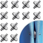 Feiyue - 24 paires d'aimants pour rideaux, punaises, poids pour rideaux, boutons magntiques