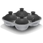 Bac  glaons rond en silicone facile  remplir, machine  glaons sphrique parfaite pour l'artisanat ...