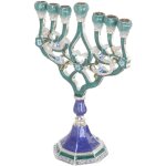 Chandeliers religieux en métal judaica pour bureau, support vintage hanukkah pour décoration de chambre ... Chandeliers religieux en métal judaica pour bureau, support vintage hanukkah pour décoration de chambre ...