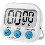 Feiyue - chronomtre numrique visuel avec alarme puissante et support magntique