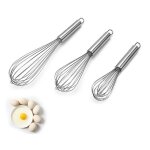 Feiyue - ensemble de batteurs  ?ufs de cuisine en acier inoxydable