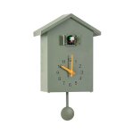 Feiyue - horloge  coucou style chalet design moderne minimaliste horloge  coucou horloge murale mouvement ...