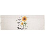 Feiyue - rideau demi - fentre cantonnire tournesol rideau court rideau frais et lgant