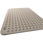 Tapis de bain antidérapant avec trous de drainage et ventouses, séchage rapide, nettoyage facile, massage ... Tapis de bain antidérapant avec trous de drainage et ventouses, séchage rapide, nettoyage facile, massage ...