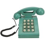 Tlphone rtro ornement matriau en fer vif lger portable dcoratif grand teint modle de tlphone ...