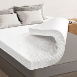 Surmatelas, �paisseur 7. 5cm surmatelas memoire de forme gel, sur matelas 2 personnes 140 x 200, avec ...
