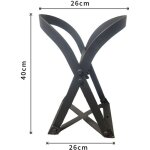 Fendeur de b�ches manuel, coin de fendage, fendeur de bois en acier, dimensions 26 x 26 x 40 cm, fendre ...