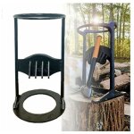 Fendeuse allum�e au bois de chauffage, fendeuse b�ches manuelle, cale en fonte fendue allum�e au bois ...