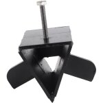 Fendeuse � bois �lectrique hydraulique avec t�te de coupe transversale en acier au titane - decdeal